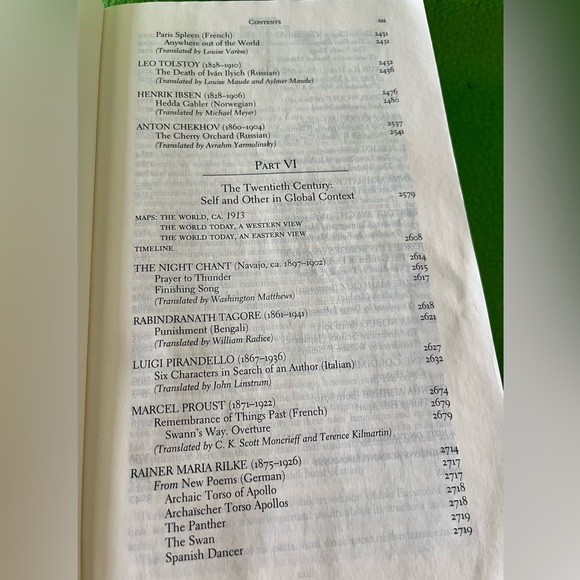 World Masterpieces Norton Anthology Expanded Edition In One Volume - Picture 16 of 16